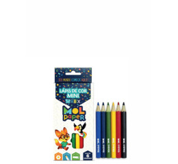 LAPIS DE COR MINI 6 CORES C/12 MR262